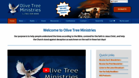What Olivetreeviews.org website looked like in 2020 (3 years ago)