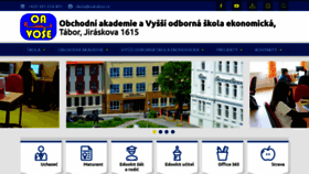 What Oatabor.cz website looked like in 2020 (3 years ago)