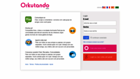 What Orkutando.online website looked like in 2020 (3 years ago)