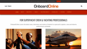 What Onboardonline.com website looked like in 2020 (3 years ago)