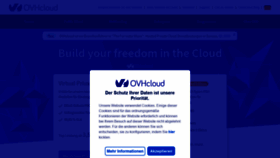 What Ovh.de website looked like in 2020 (3 years ago)