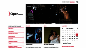 What Oper-frankfurt.de website looked like in 2020 (3 years ago)