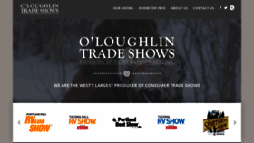 What Otshows.com website looked like in 2020 (3 years ago)