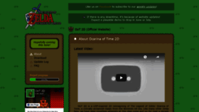 What Oot-2d.com website looked like in 2020 (3 years ago)