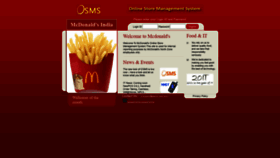 What Osms.mcdonaldsindia.net website looked like in 2020 (3 years ago)