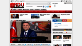 What Orduyorum.com website looked like in 2020 (3 years ago)