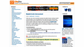 What Okezine.com website looked like in 2020 (3 years ago)
