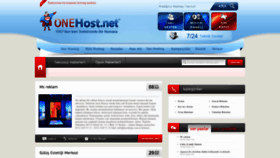 What Onehost.net website looked like in 2020 (3 years ago)