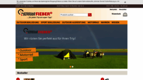 What Outdoorfieber-shop.de website looked like in 2020 (3 years ago)