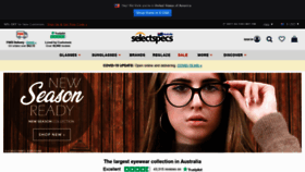 What Omnioptics.com.au website looked like in 2020 (3 years ago)