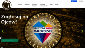 What Ojcow.pl website looked like in 2020 (4 years ago)