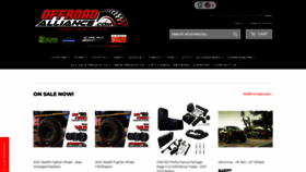 What Offroadalliance.com website looked like in 2020 (3 years ago)