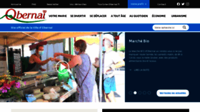 What Obernai.fr website looked like in 2020 (5 years ago)