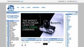 What Onnik.it website looked like in 2020 (4 years ago)