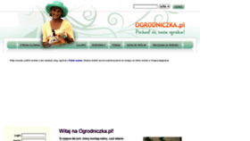What Ogrodniczka.pl website looked like in 2020 (3 years ago)