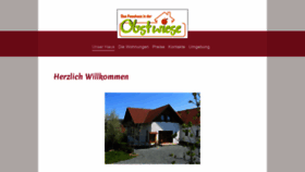 What Obstwiese.de website looked like in 2020 (3 years ago)