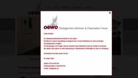 What Oewo.de website looked like in 2020 (3 years ago)
