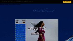 What Onlinewahrsagen.de website looked like in 2020 (3 years ago)