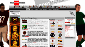 What Onlinesportmanagers.com website looked like in 2020 (3 years ago)