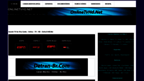 What Onlinetvhd.net website looked like in 2020 (3 years ago)
