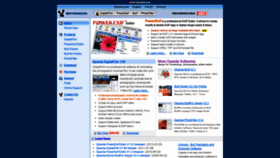 What Opanda.com website looked like in 2020 (3 years ago)
