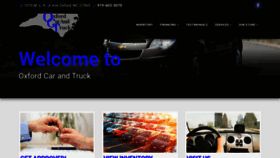 What Oxfordcarandtruck.com website looked like in 2020 (3 years ago)
