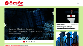 What Ozsozhaber.com website looked like in 2020 (3 years ago)