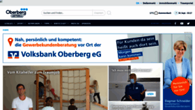 What Oberberg-aktuell.de website looked like in 2020 (3 years ago)