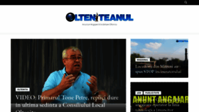 What Olteniteanul.ro website looked like in 2020 (3 years ago)