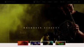 What Onemakeracademy.com.au website looked like in 2020 (4 years ago)