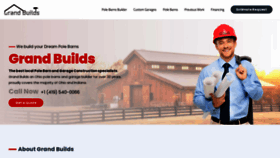 What Ohiogaragebuilders.com website looked like in 2020 (3 years ago)