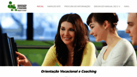 What Orientacao-vocacional.com website looked like in 2020 (3 years ago)