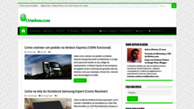What Oarthur.com website looked like in 2020 (5 years ago)