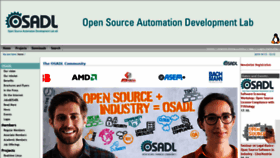 What Osadl.org website looked like in 2020 (3 years ago)