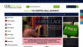 What Ourvillage.com website looked like in 2020 (3 years ago)