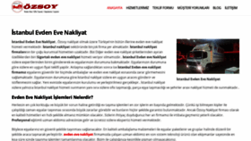 What Ozsoynakliyat.com website looked like in 2020 (3 years ago)