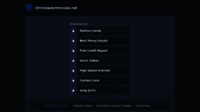 What Onlinewatchmovies.net website looked like in 2020 (4 years ago)