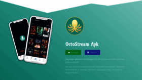 What Octostreamapk.com website looked like in 2020 (3 years ago)