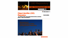 What Oid-info.com website looked like in 2020 (3 years ago)