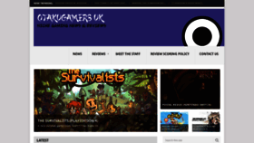 What Otakugamers.uk website looked like in 2020 (3 years ago)