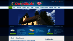 What Obeckrizanky.cz website looked like in 2020 (3 years ago)