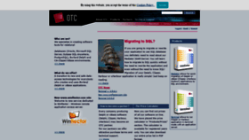 What Otc.pl website looked like in 2020 (3 years ago)
