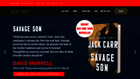 What Officialjackcarr.com website looked like in 2020 (3 years ago)