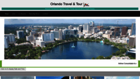 What Orlandotour.com website looked like in 2020 (3 years ago)