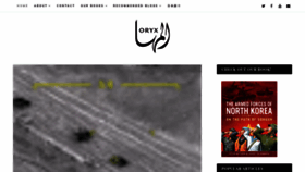 What Oryxspioenkop.com website looked like in 2020 (3 years ago)