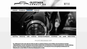 What Oldtimeranwalt.de website looked like in 2020 (3 years ago)
