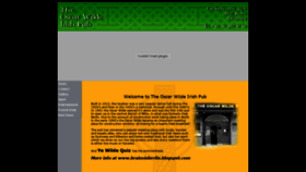 What Oscar-wilde-irish-pub.de website looked like in 2020 (3 years ago)