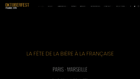 What Oktoberfestparis.fr website looked like in 2020 (4 years ago)