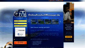 What Onlinefussballmanager.at website looked like in 2020 (3 years ago)