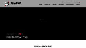 What Onecnc.nl website looked like in 2020 (3 years ago)